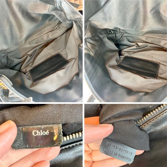 Chloe black leather shoulder bag - Picture 13 of 16